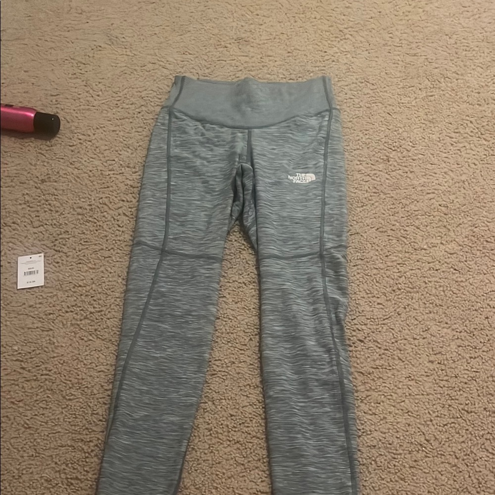 The North Face Gray Leggings Athletic Fit